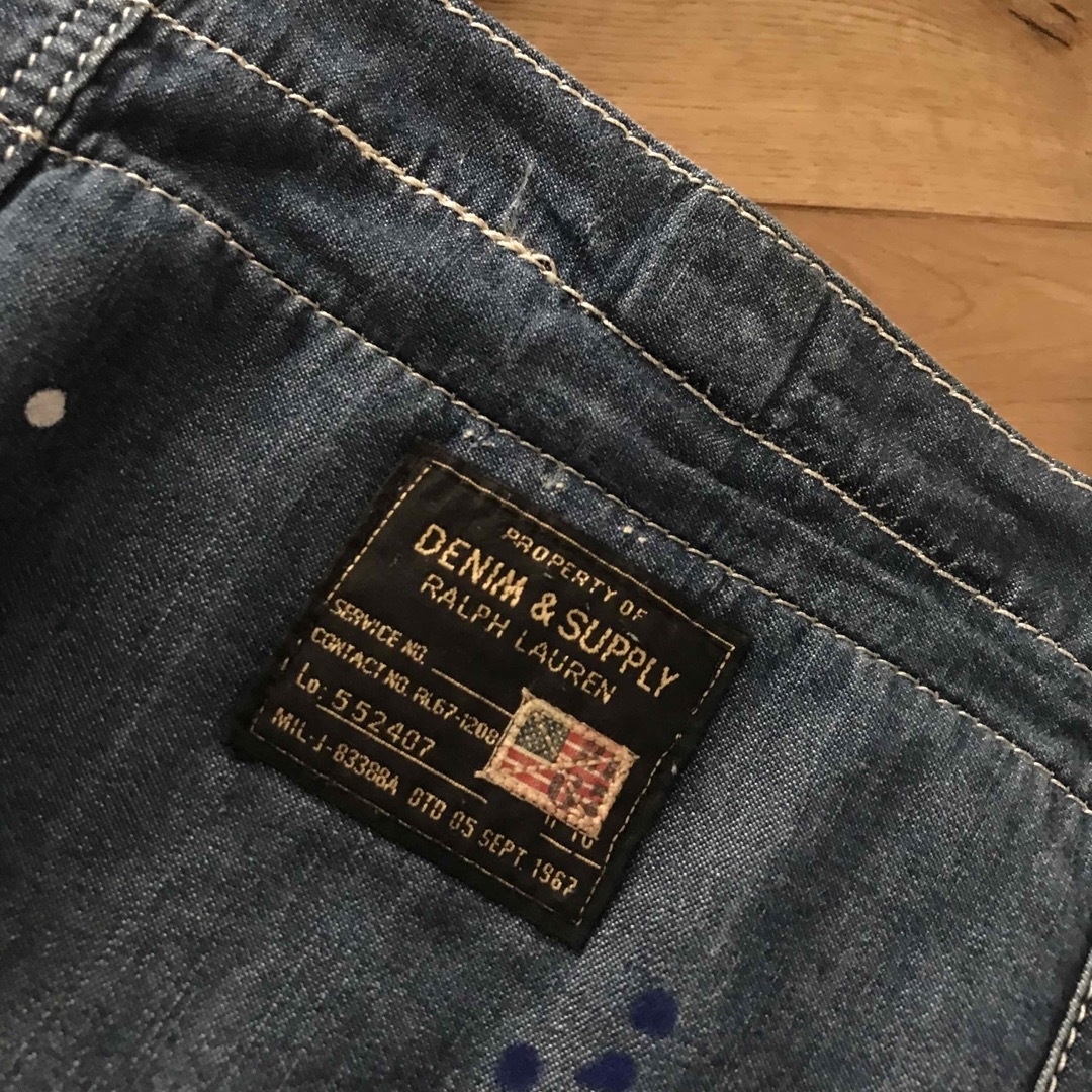 Denim & Supply Ralph Lauren(デニムアンドサプライラルフローレン)の◯デニム&サプライラルフローレン◯刺繍が可愛いデニムBAG レディースのバッグ(トートバッグ)の商品写真