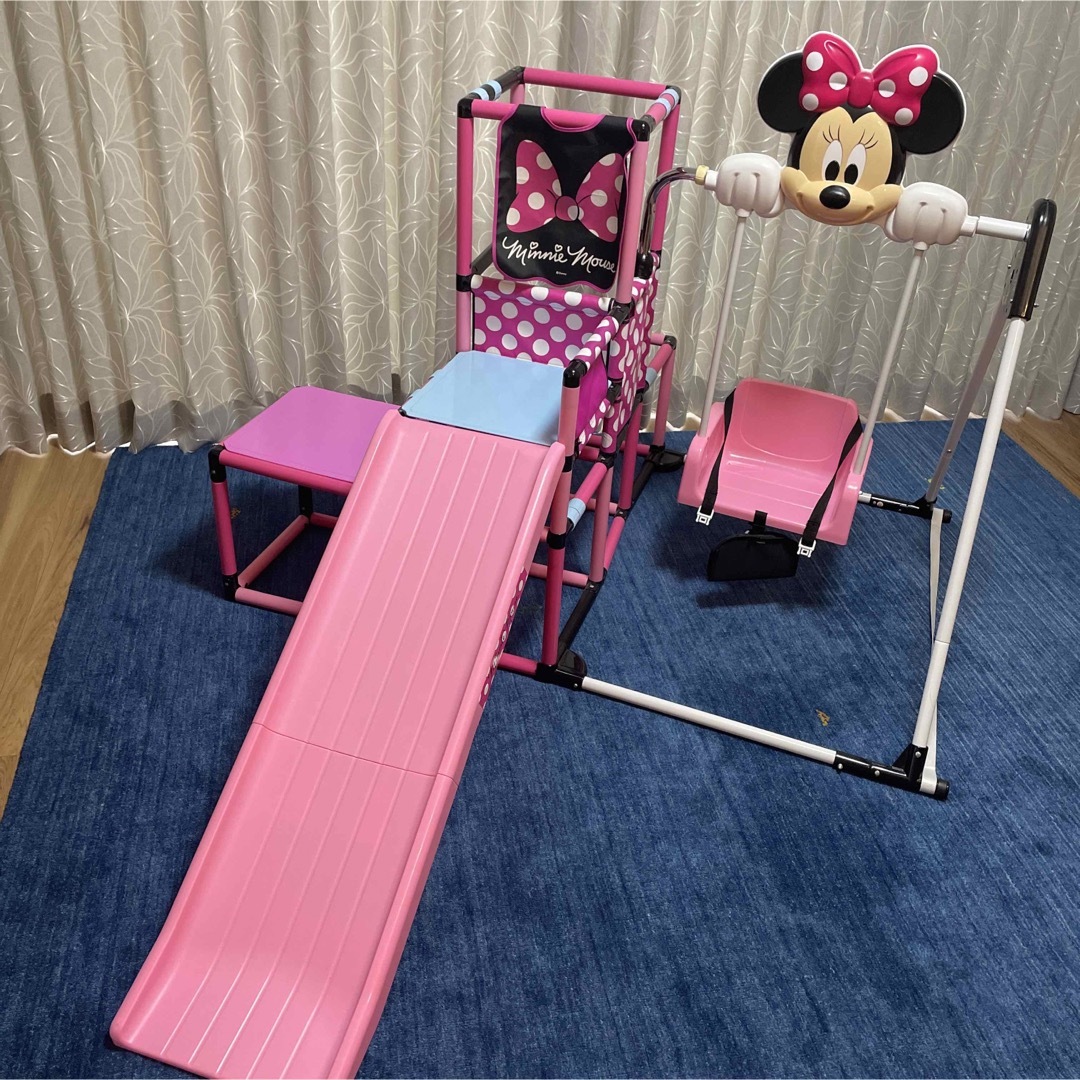 トイザらス ミニーとあそぼうおりたたみロングスロープキッズパーク トイザらス ミニーとあそぼうおりたたみロングスロープキッズパーク