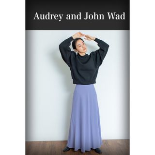 オードリーアンドジョンワッド(audrey and john wad)の新品タグ付今季【Audrey and John Wad】バイアスロングスカート(ロングスカート)