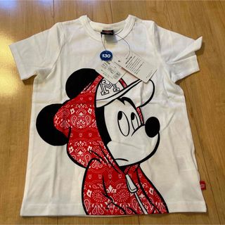 ベビードール(BABYDOLL)のBABYDOLL Disney mickey 半袖　シャツ　130㎝(Tシャツ/カットソー)