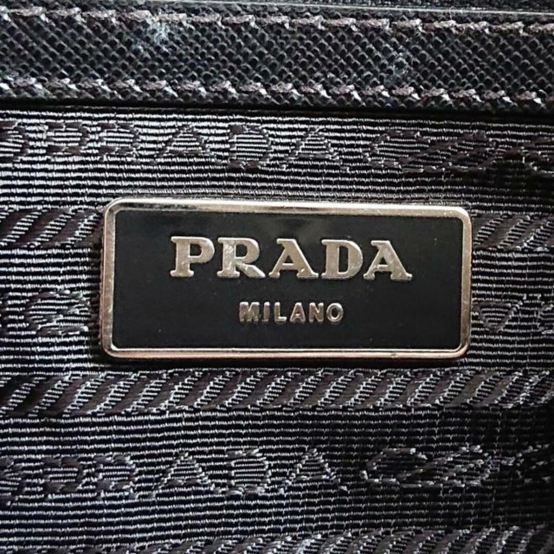 プラダ ハンドバッグ - 黒×カーキ×マルチ