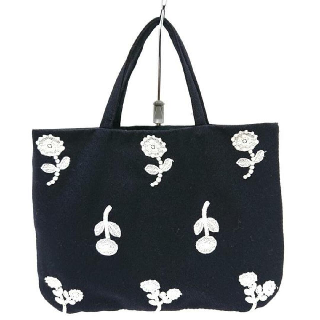 mina perhonen(ミナペルホネン)のミナペルホネン トートバッグ - 黒×白 レディースのバッグ(トートバッグ)の商品写真