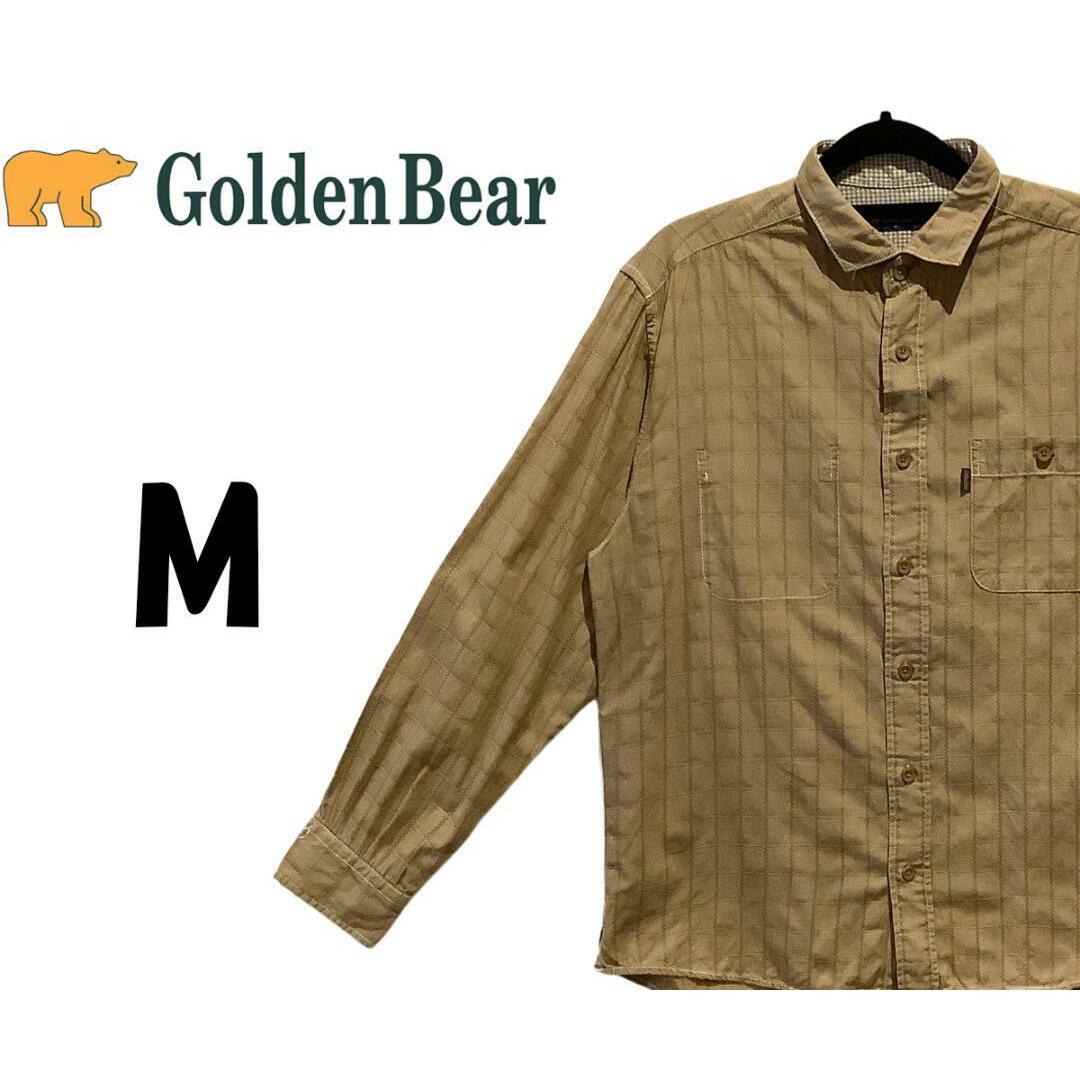 Golden Bear　ゴールデンベア　シャツ　チェックシャツ　メンズ【L】