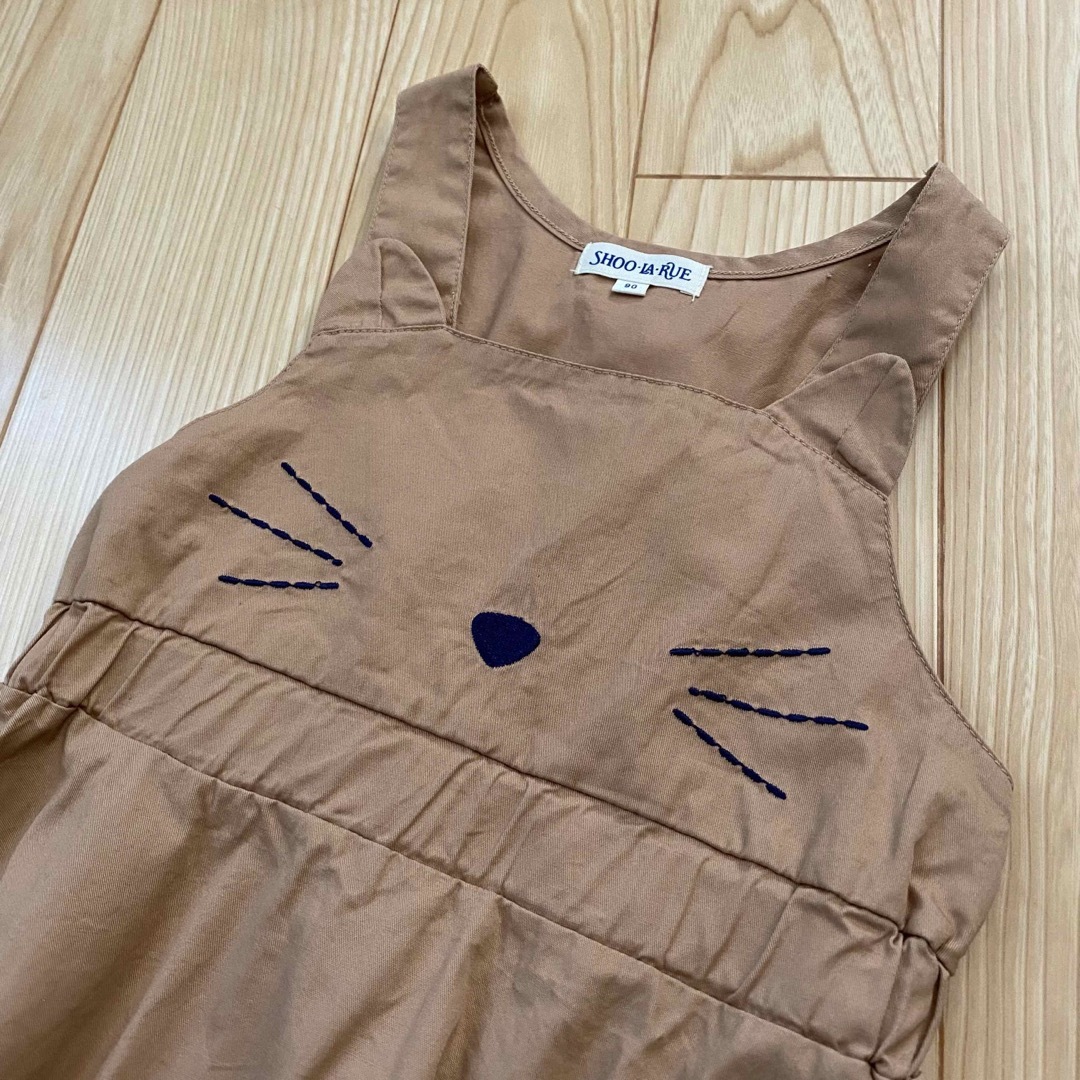 SHOO・LA・RUE(シューラルー)の美品　シュラルー　ワンピース　90 キッズ/ベビー/マタニティのキッズ服女の子用(90cm~)(ワンピース)の商品写真