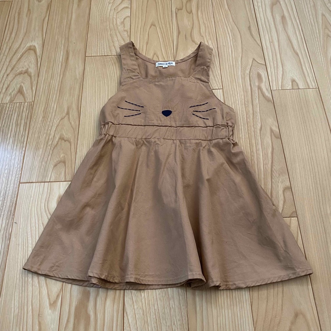 SHOO・LA・RUE(シューラルー)の美品　シュラルー　ワンピース　90 キッズ/ベビー/マタニティのキッズ服女の子用(90cm~)(ワンピース)の商品写真