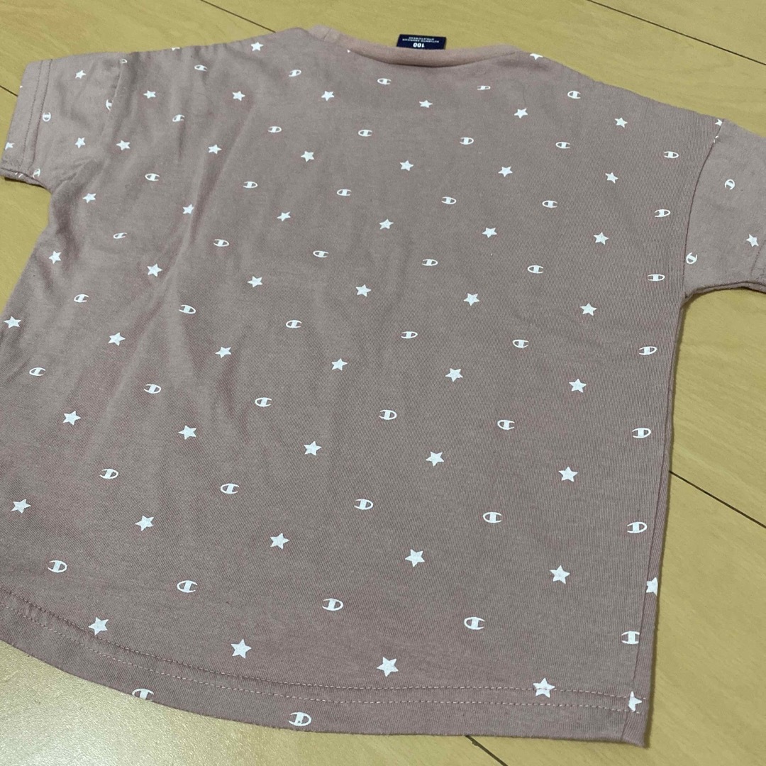 Champion(チャンピオン)のchampion トップス　100 キッズ/ベビー/マタニティのキッズ服女の子用(90cm~)(Tシャツ/カットソー)の商品写真