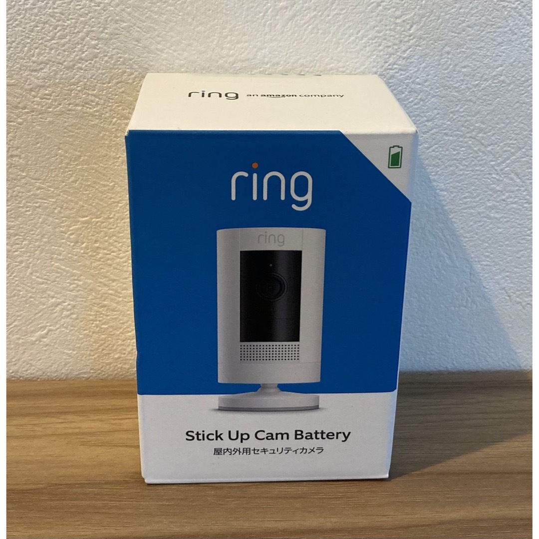 新品未開封★Ring Stick Up Cam Battery