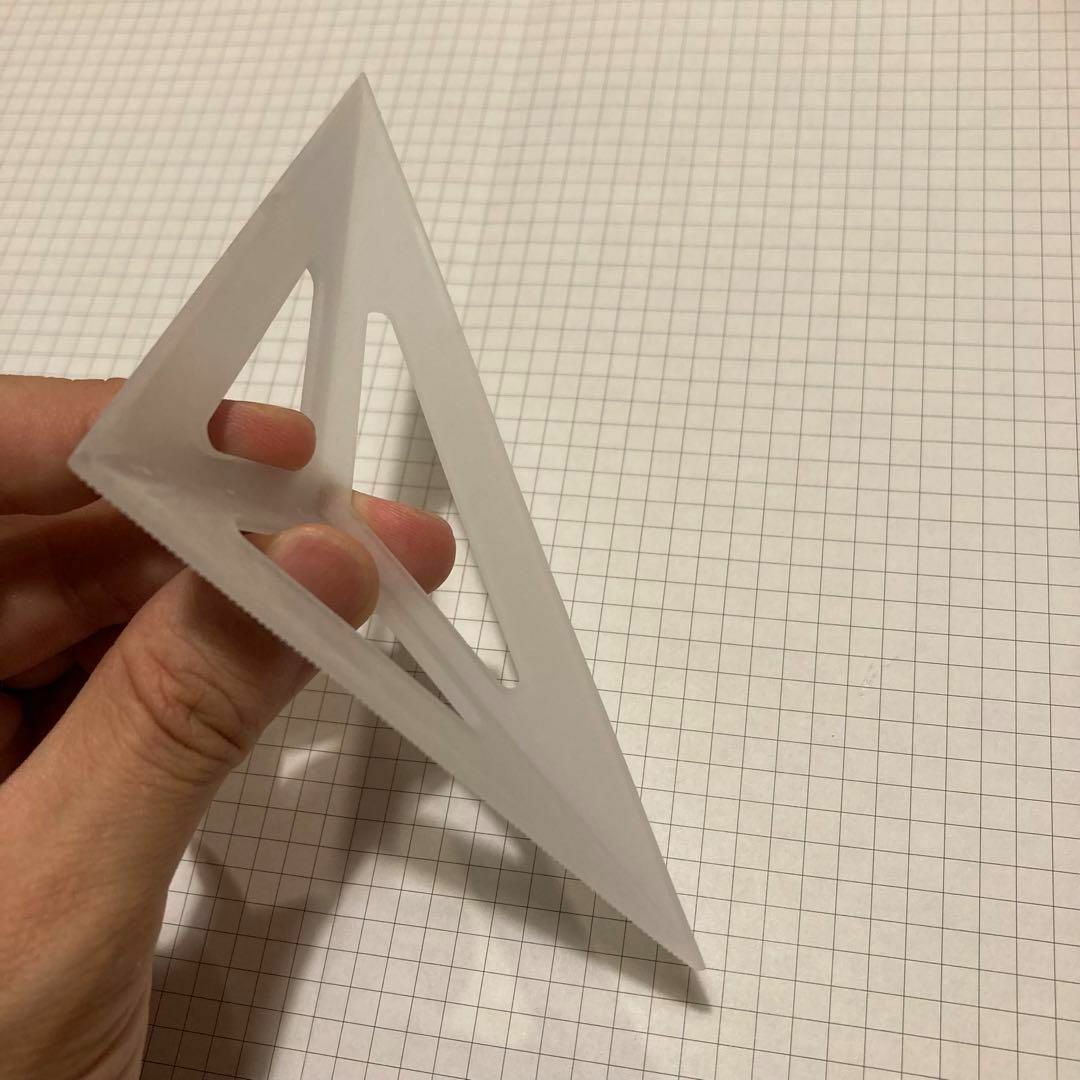 三角定規 立体 セット 建築士 製図 乳半 5