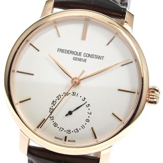 フレデリックコンスタント(FREDERIQUE CONSTANT)のフレデリック・コンスタント FREDERIQUE CONSTANT FC-710V4S4 スリムライン マニファクチュール デイト 自動巻き メンズ 保証書付き_762724【ev10】(腕時計(アナログ))