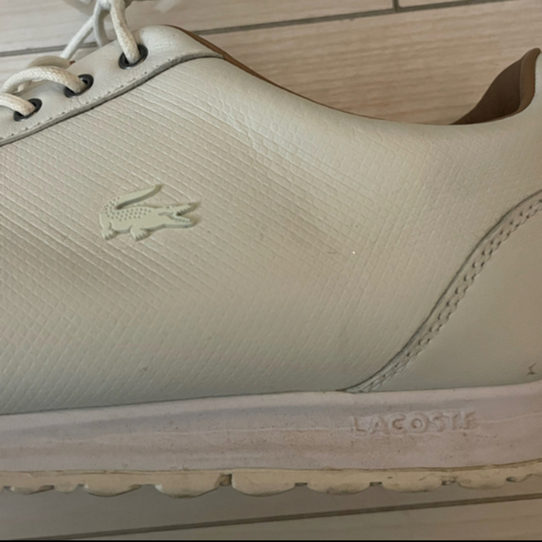 LACOSTE(ラコステ)のラコステ★レザースニーカー 39.5 レディースの靴/シューズ(スニーカー)の商品写真