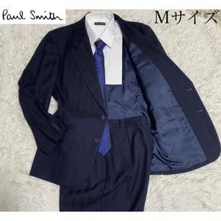 ポールスミス(Paul Smith)のポールスミス　セットアップ　スーツ　大きいサイズ　ネイビー　無地　Mサイズ(セットアップ)