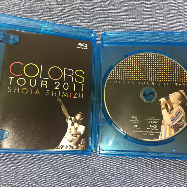 清水翔太 COLORS TOUR2011 Blu-ray エンタメ/ホビーのDVD/ブルーレイ(ミュージック)の商品写真
