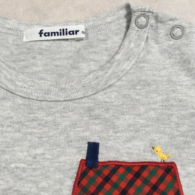 familiar(ファミリア)のファミリア 90 長袖  キッズ/ベビー/マタニティのキッズ服女の子用(90cm~)(Tシャツ/カットソー)の商品写真