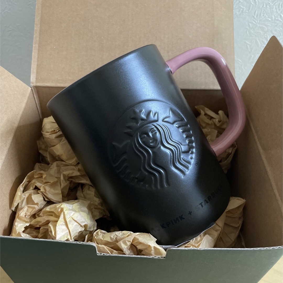 限定　BLACKPINK Starbucks コラボ　マグカップグラス/カップ