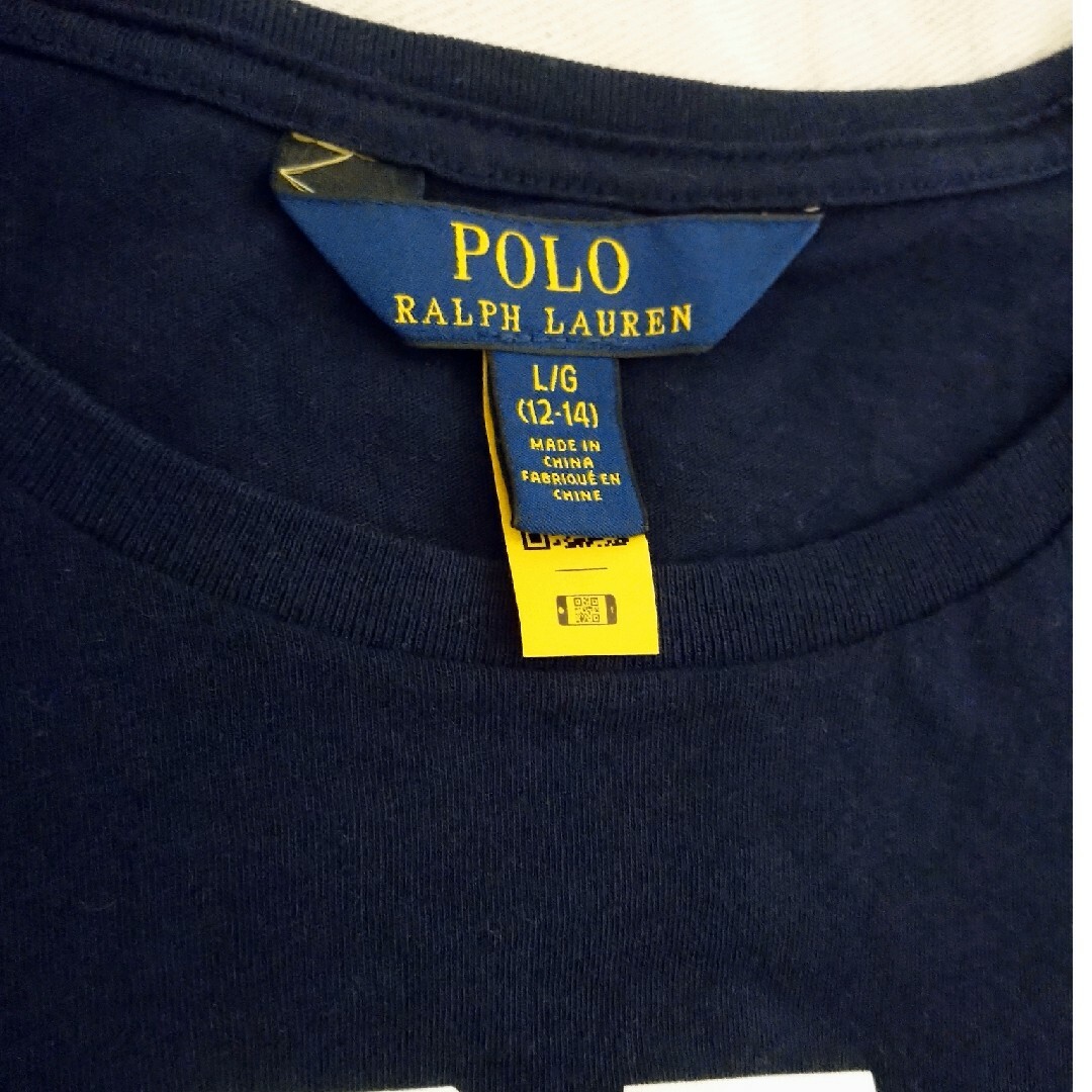 POLO RALPH LAUREN(ポロラルフローレン)のラルフローレン  POLOTシャツ 12歳 150 160 ロゴT キッズ/ベビー/マタニティのキッズ服女の子用(90cm~)(Tシャツ/カットソー)の商品写真