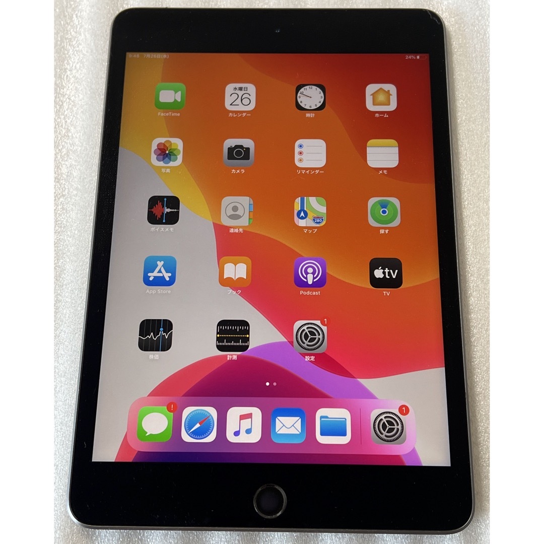 SIMフリー iPad mini 第5世代 64GB  MUX52J/A 一括○