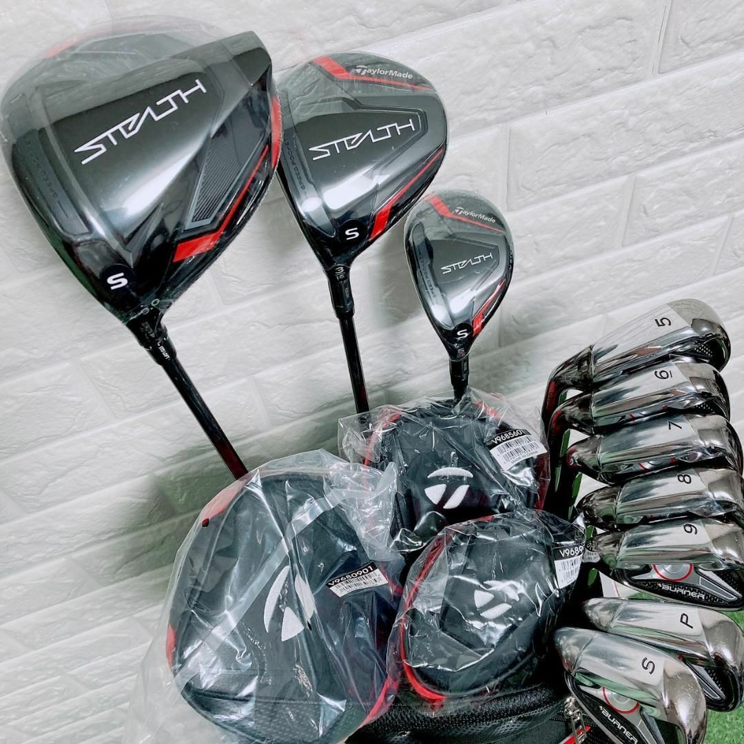 TaylorMade - 新品 レフティ ステルス ゴルフクラブセット メンズ ...