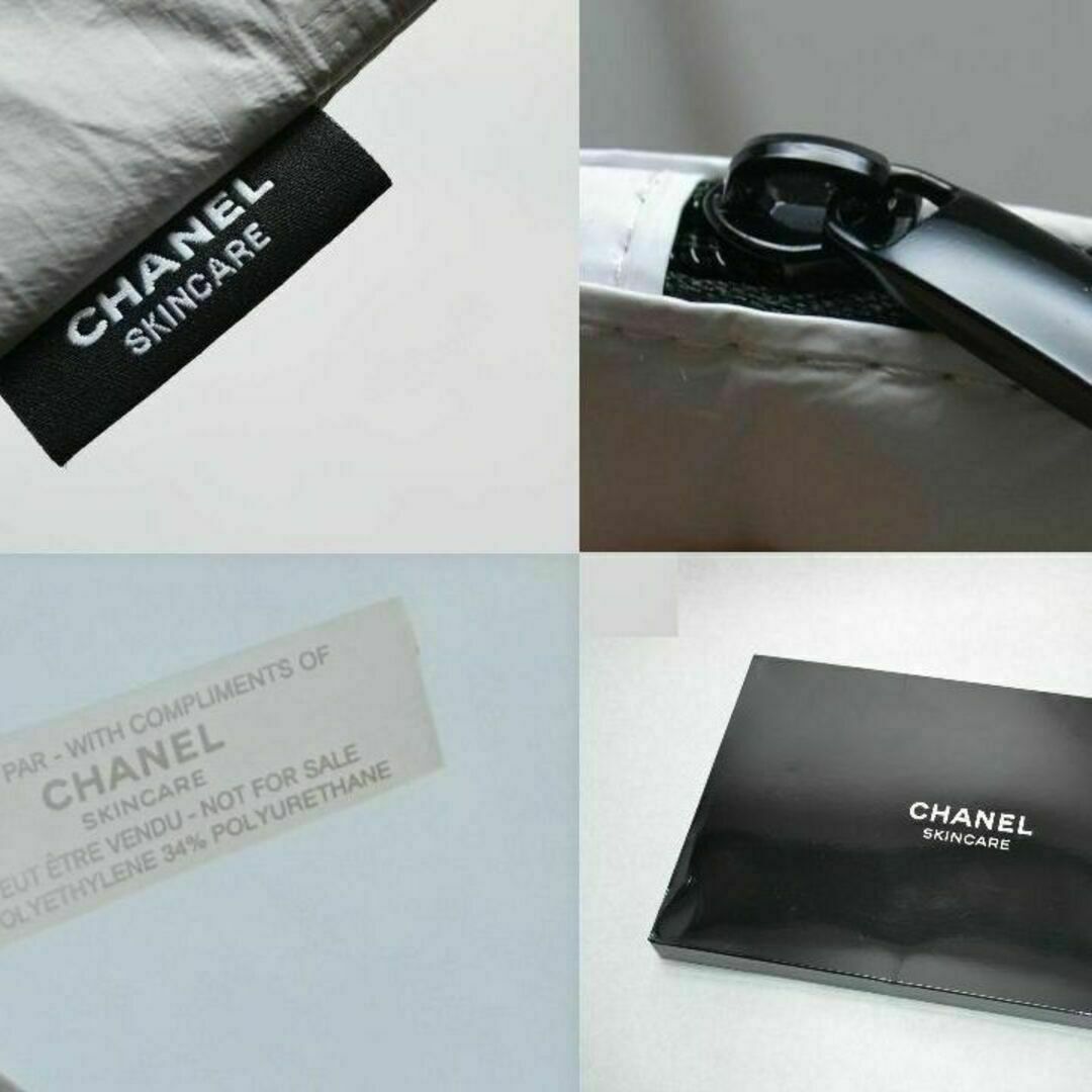Ch165wh 新品未使用本物　シャネル ノベルティポーチ レディースのファッション小物(ポーチ)の商品写真