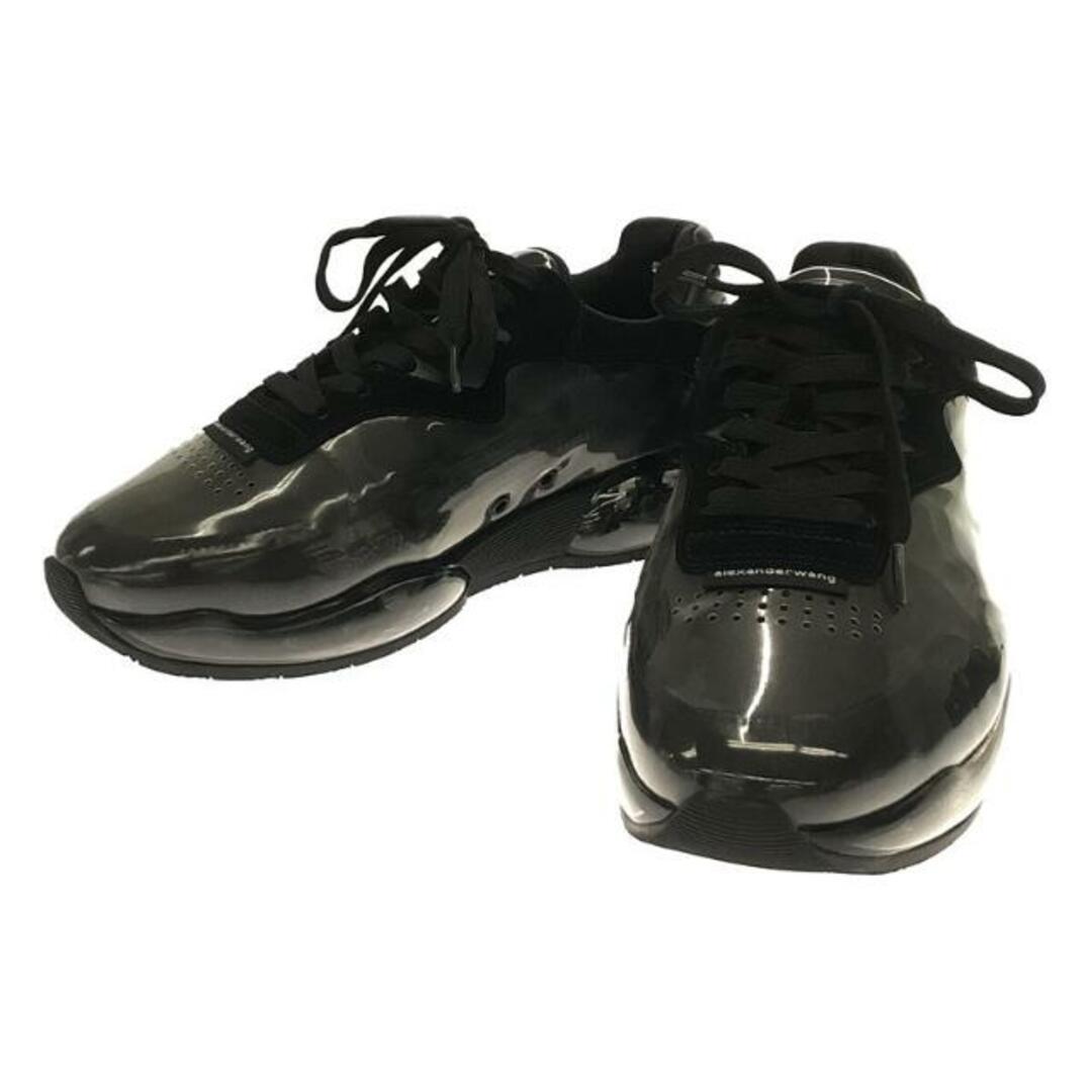 【美品】  ALEXANDER WANG / アレキサンダーワン | AWNYC STADIUM SNEAKER スニーカー | 36 1/2 | ブラック | レディース