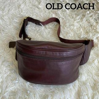 COACH - OLD COACH 0515 レザー ウエストバッグ ボディバッグ ブラウン