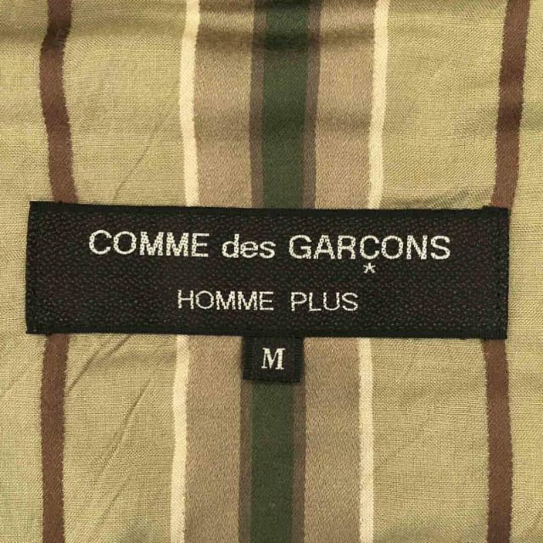 COMME des GARCONS HOMME PLUS(コムデギャルソンオムプリュス)のCOMME des GARCONS HOMME PLUS / コムデギャルソンオムプリュス | レーヨン ストライプテーラードジャケット | M | ベージュ | メンズ メンズのジャケット/アウター(その他)の商品写真