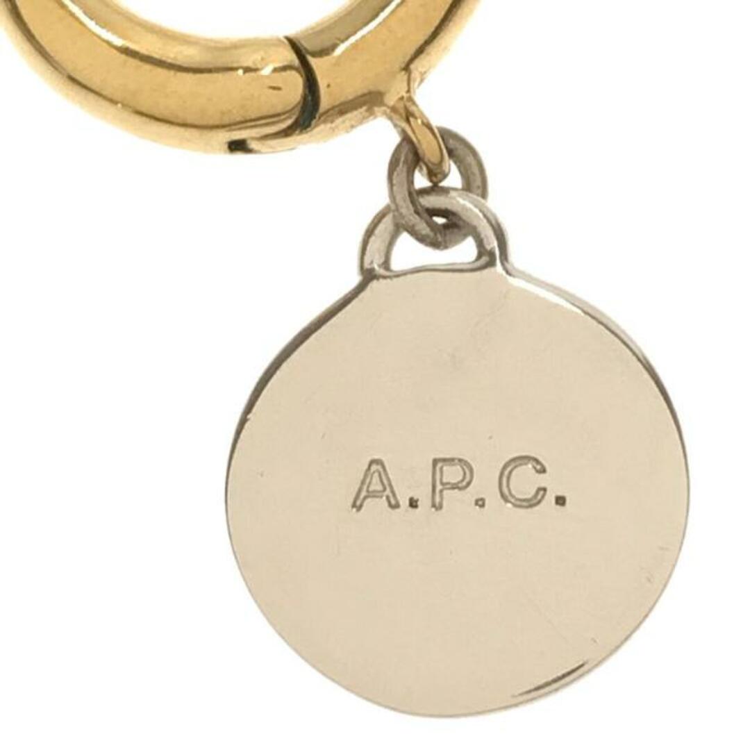 A.P.C. / アーペーセー | BOUCLES DOREILLES PAULINE 21P ミニフープピアス | シルバー/ゴールド | レディース