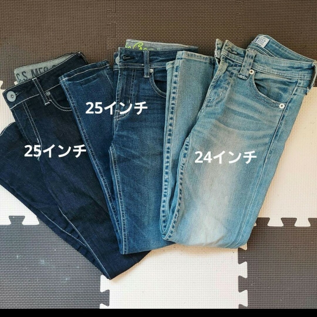 RODEO CROWNS(ロデオクラウンズ)のお値下げ☆RODEO CROWNS デニム 3本セット レディースのパンツ(デニム/ジーンズ)の商品写真