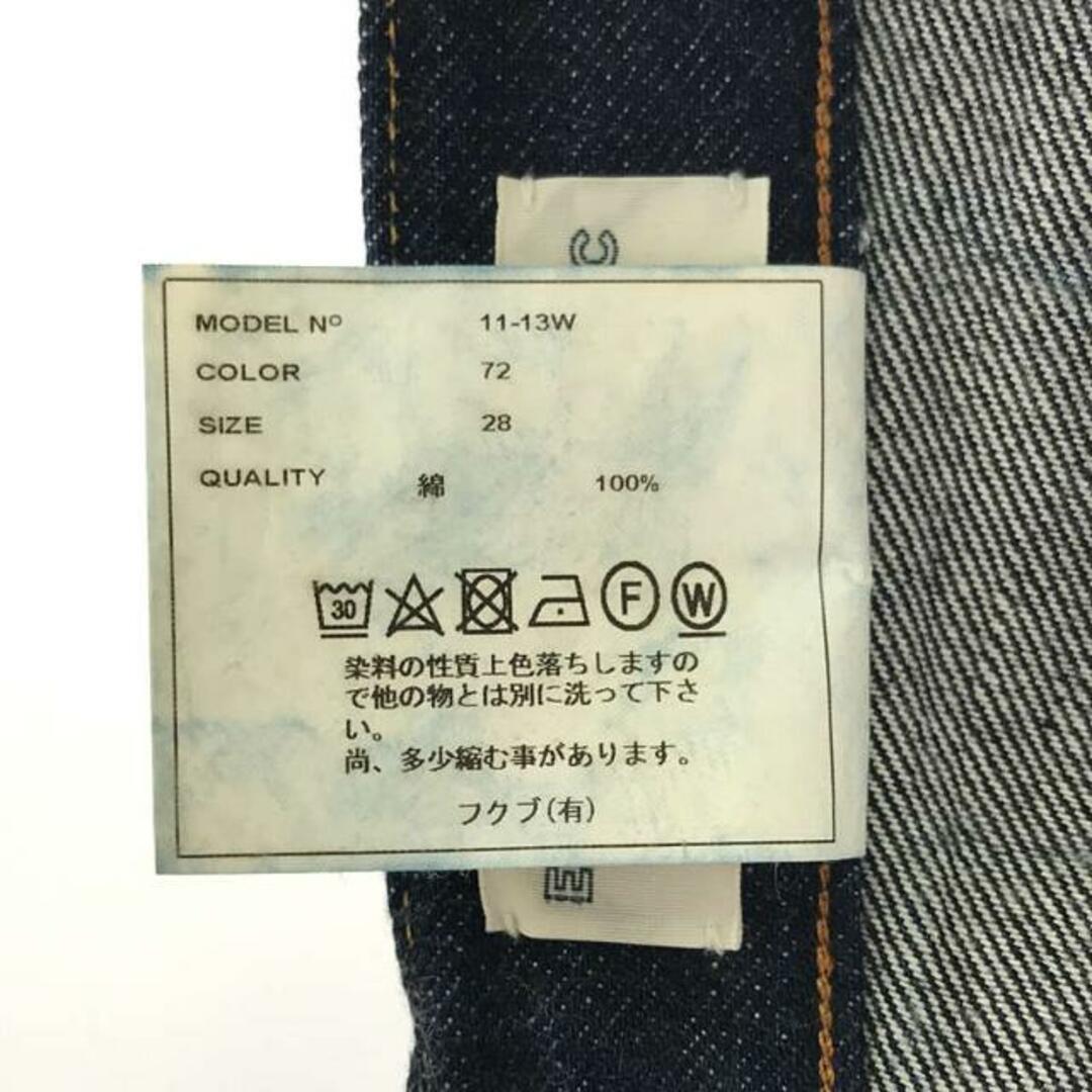 YAECA / ヤエカ | DENIM PANTS WIDE STRAIGHT 11-13W / デニムパンツ ワイドストレート | 28 |  インディゴ | レディース