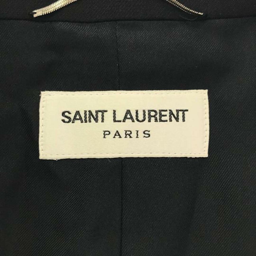 【美品】 SAINT LAURENT / サンローラン | 2015AW | エディ期 2B ウール テーラードジャケット | 44 | ブラック | メンズ 【美品】 SAINT LAURENT / サンローラン | 2015AW | エディ期 2B ウール テーラードジャケット | 44 | ブラック | メンズ