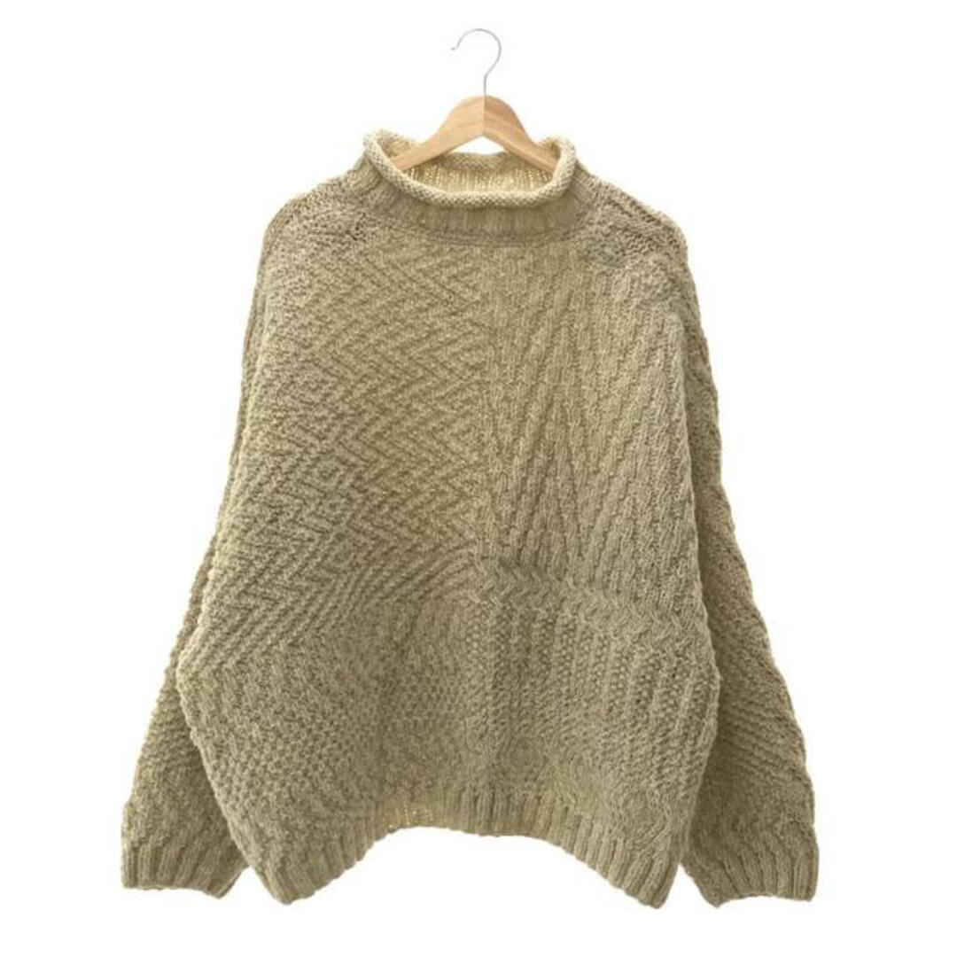 メンズISABELLA STEFANELLI / イザベラステファネリ | 2021AW | - Virginia Jumper - Aran / Irish wool-hand knitted アランニット | アイボリー | メンズ