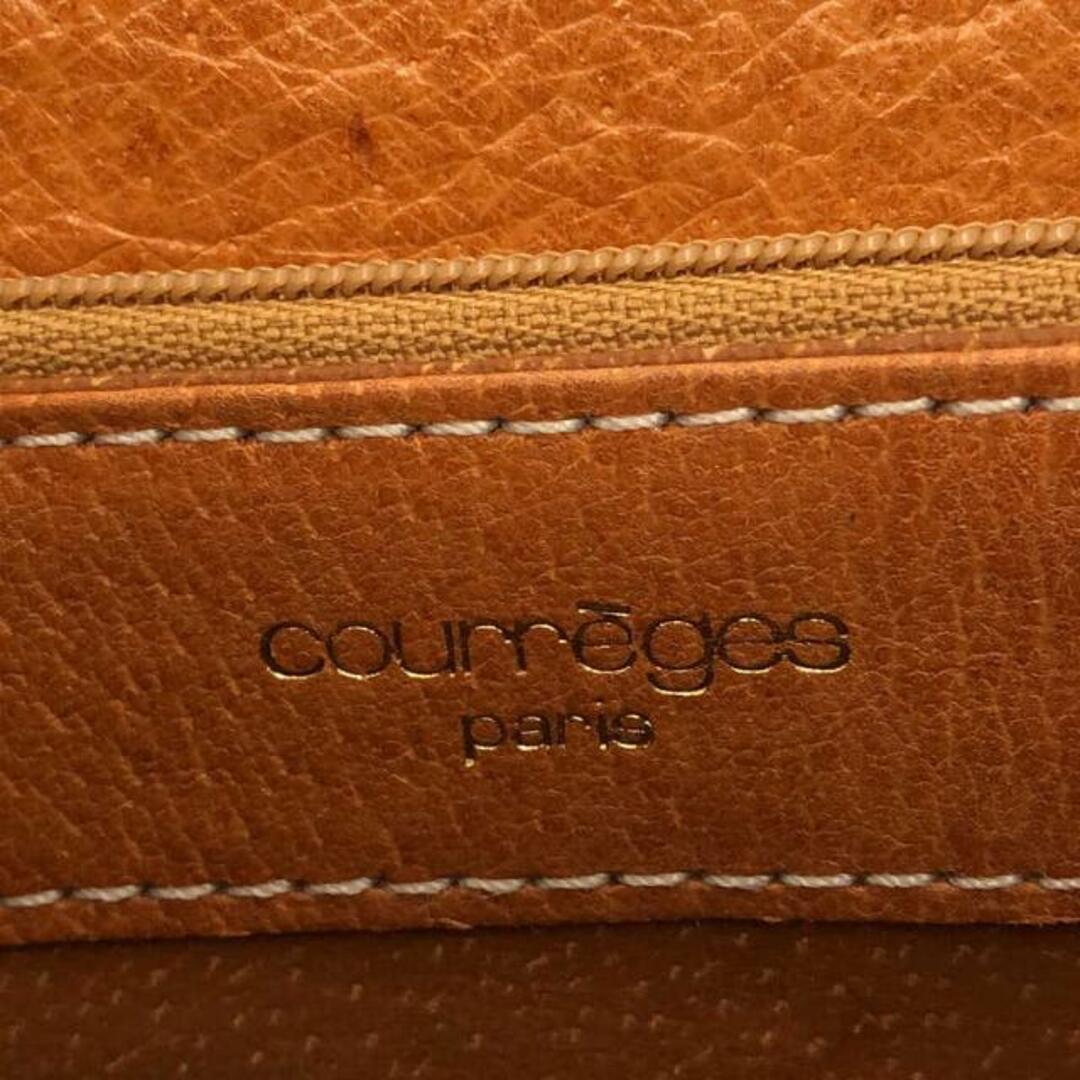 Courreges(クレージュ)の【美品】  COURREGES / クレージュ | レザー ショルダーバッグ | ブラウン | レディース レディースのバッグ(ショルダーバッグ)の商品写真