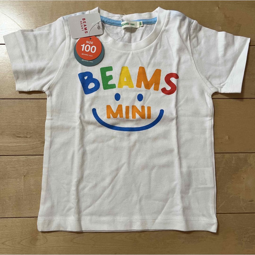 BEAMS(ビームス)のビームスミニ　Tシャツ　新品タグつき　100 キッズ/ベビー/マタニティのキッズ服男の子用(90cm~)(Tシャツ/カットソー)の商品写真