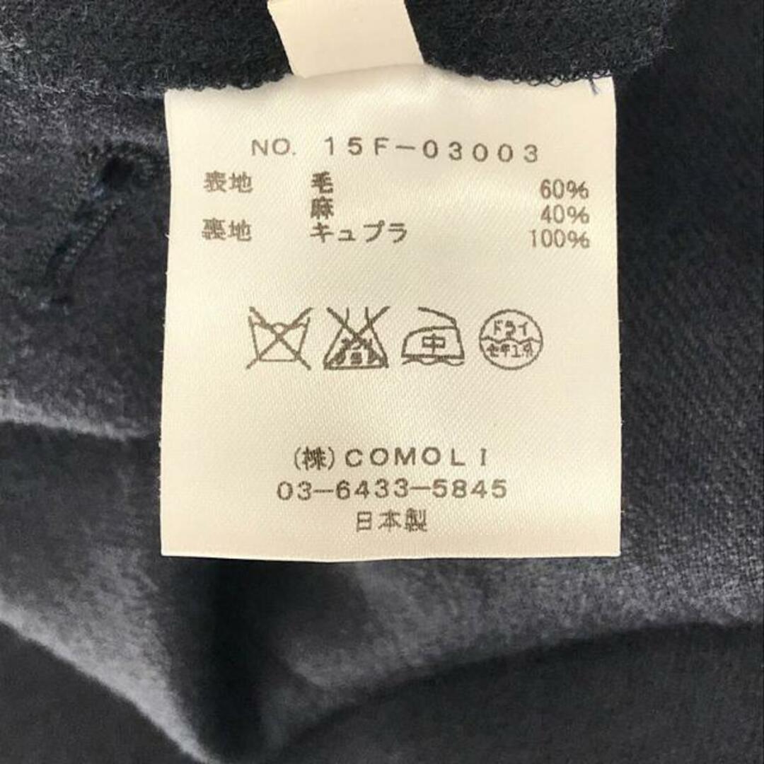 COMOLI - COMOLI / コモリ | ウールリネン2タックパンツ | 1