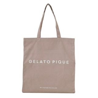 ジェラートピケ(gelato pique)の新品 ジェラートピケ ホビートート バッグ ベージュ トートバッグ(トートバッグ)