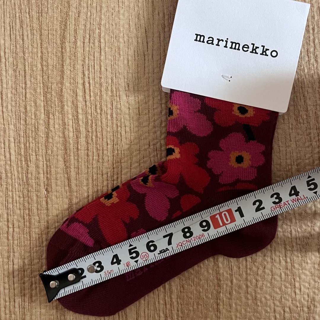 marimekko(マリメッコ)のマリメッコ marimekko 靴下 ベビー  キッズ/ベビー/マタニティのこども用ファッション小物(靴下/タイツ)の商品写真