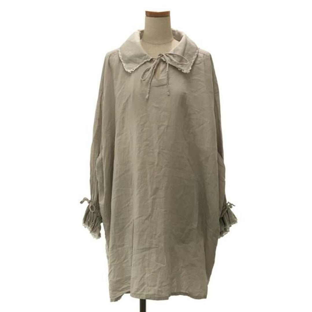 madder madder / マダマダ | "KUMORI" mini dress ワンピース | F | cloudy gray | レディース