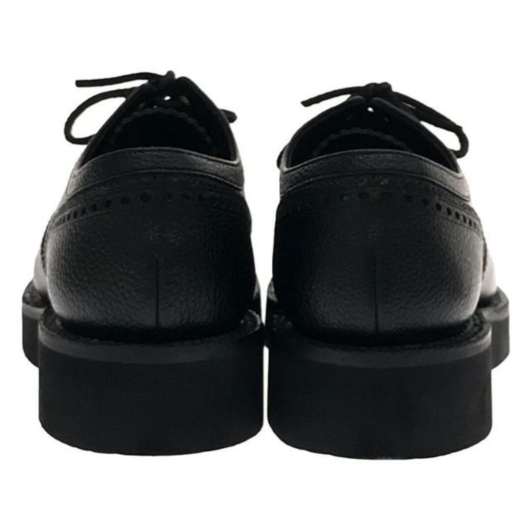 foot the coacher(フットザコーチャー)の【美品】  foot the coacher / フットザコーチャー | COMMAND SHOES (VIBRAM) レザー コマンドシューズ | black | メンズ メンズの靴/シューズ(ドレス/ビジネス)の商品写真