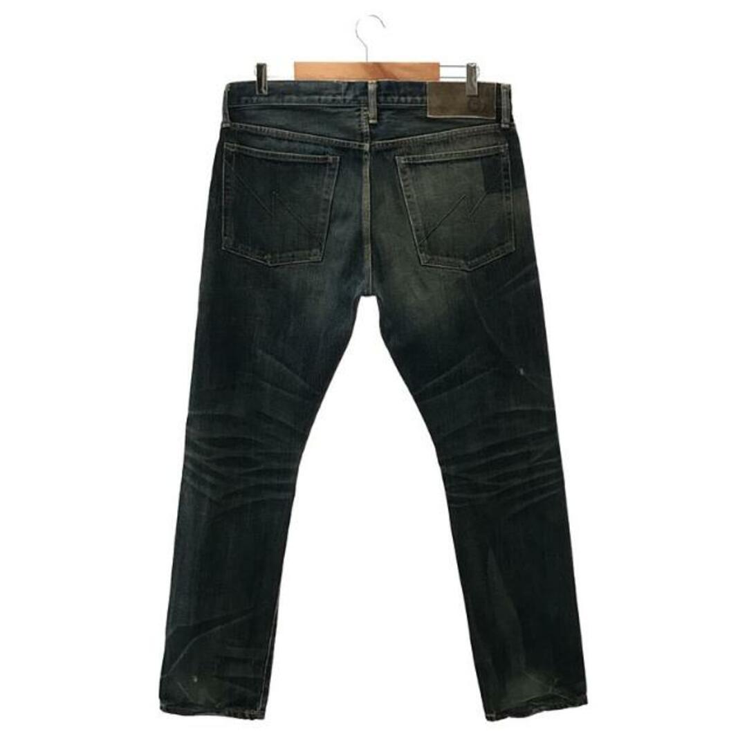 NEIGHBORHOOD(ネイバーフッド)のNEIGHBOR HOOD / ネイバーフッド | WASHED DP DENIM NARROW PANTS | LARGE | インディゴ | メンズ メンズのパンツ(その他)の商品写真