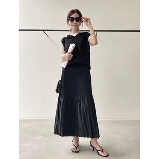 radiomixさま専用★KALLMEYER Pleats Skirtポリエステル100%定価