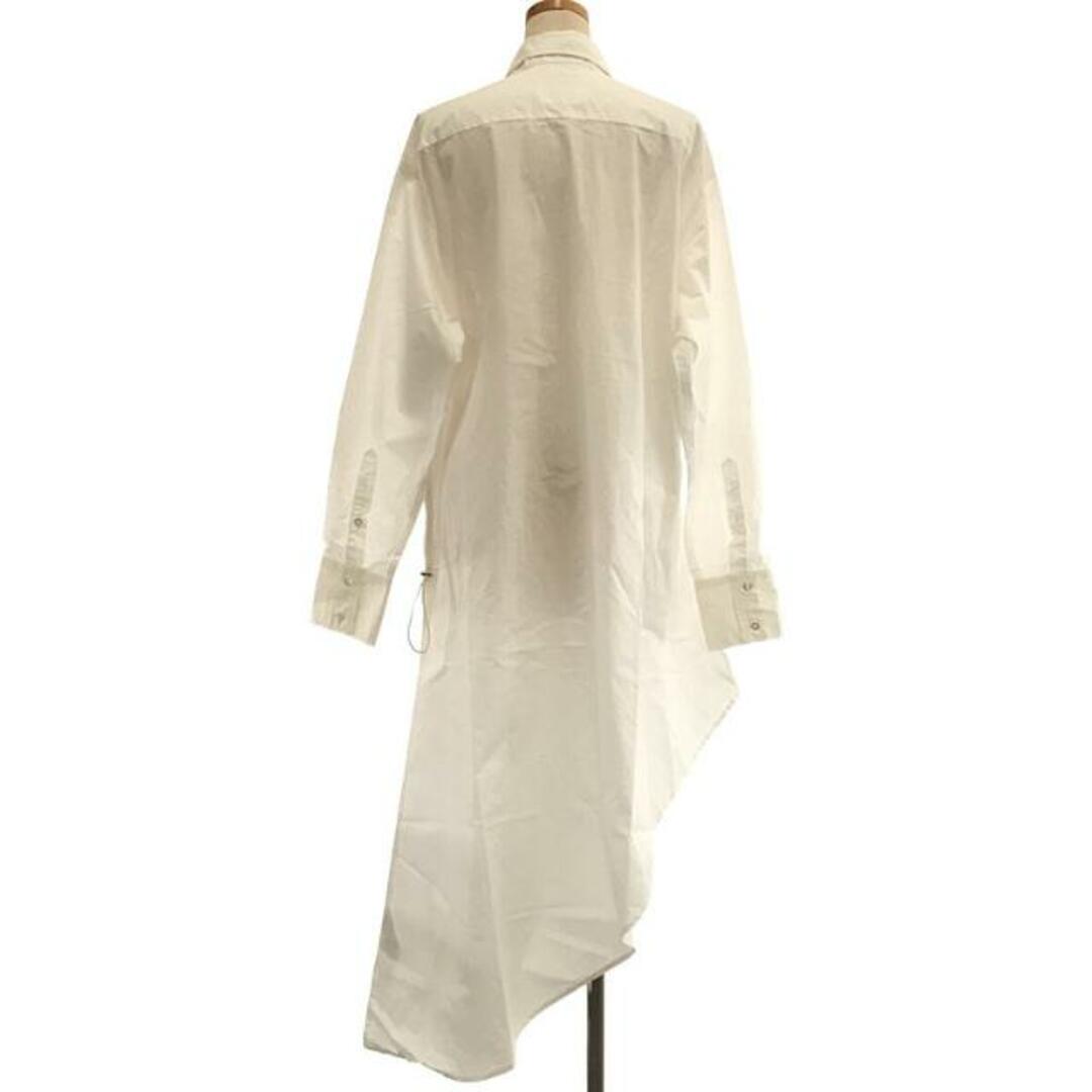 【美品】  MM6 Maison Margiela / エムエムシックスメゾンマルジェラ | Poplin Shirt Dress ワンピース | 42 | ホワイト | レディース レディースのワンピース(ロングワンピース/マキシワンピース)の商品写真