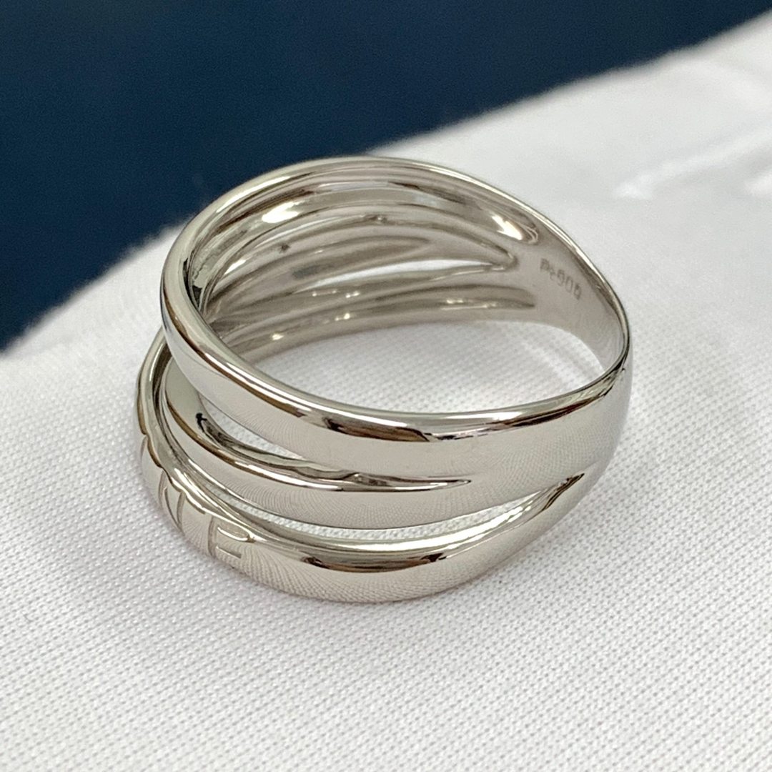 celine(セリーヌ)のセリーヌ リング CELINE 指輪 ロゴ PT900 レディースのアクセサリー(リング(指輪))の商品写真