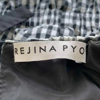 Regina - 美品 レジーナピョウ ブラウス ギンガムチェック(S)ショート