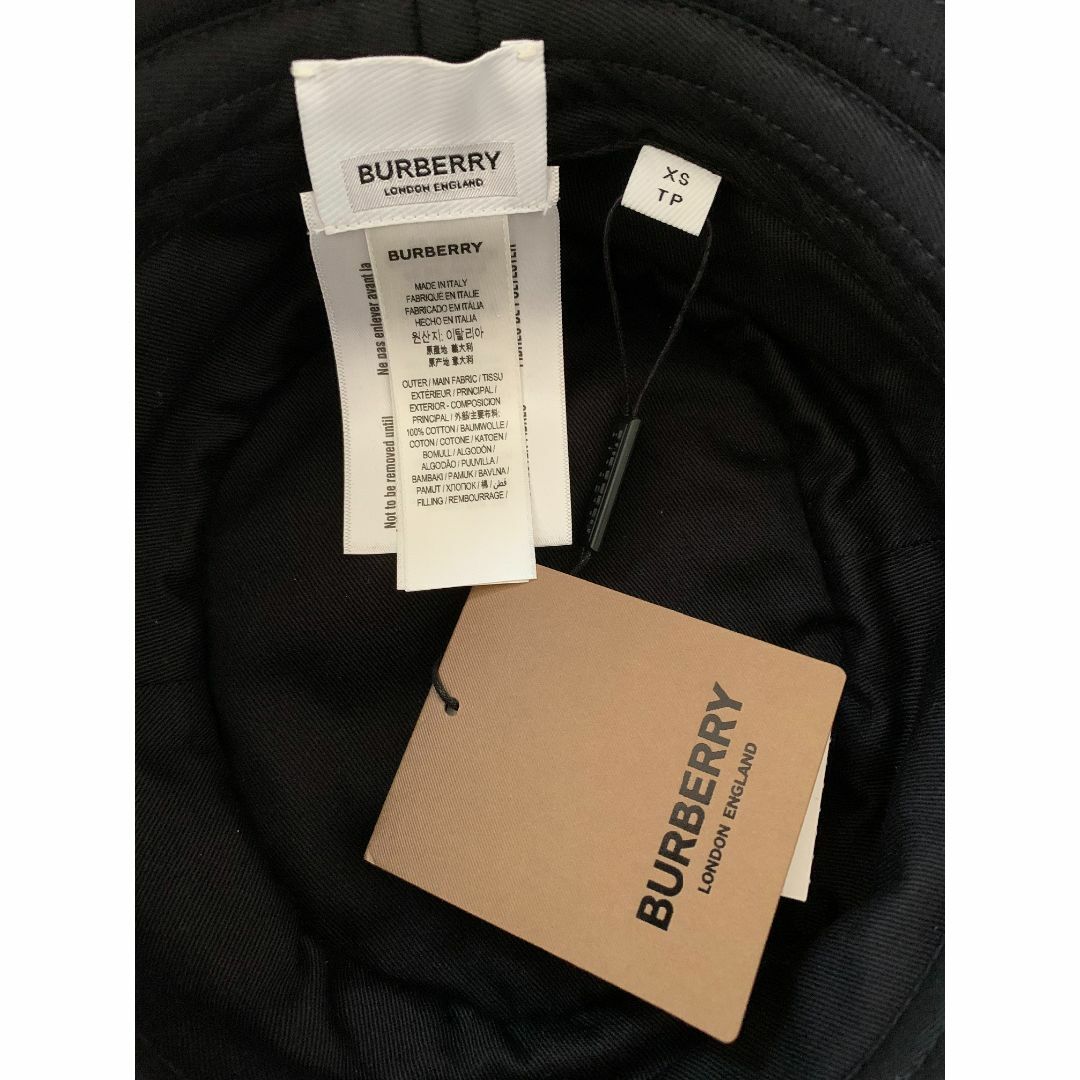 BURBERRY - BURBERRY ロケーションプリント コットン バケットハットの