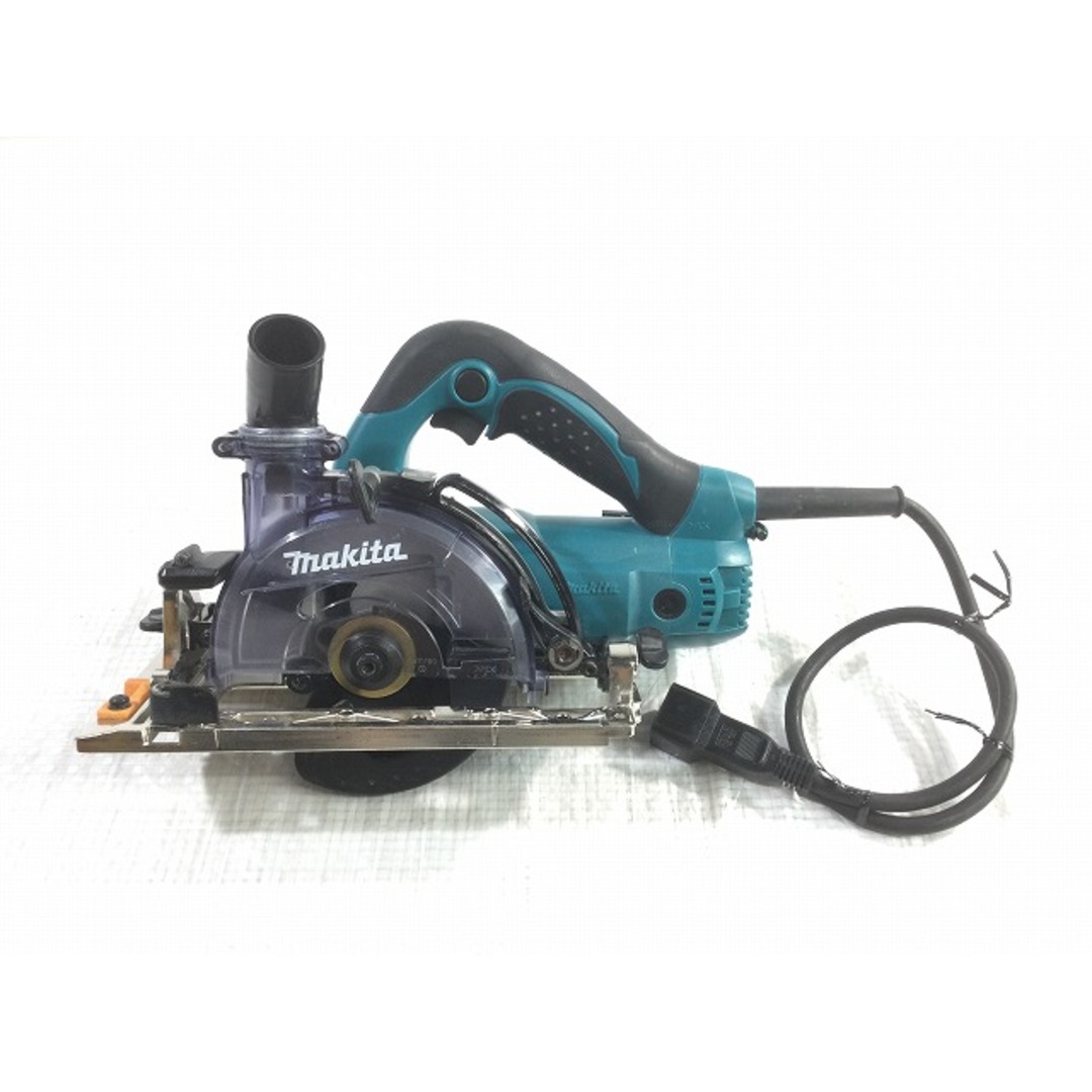 ☆比較的綺麗☆ makita マキタ 125mm 100V 防じんマルノコ KS5200FX 防塵 丸鋸/丸ノコ/丸のこ 切断機 内装 電動工具  オマケ付♪ 75323