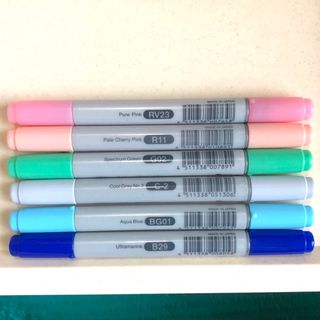 コピック(COPIC)のコピックチャオ6本セット　copicciao(カラーペン/コピック)