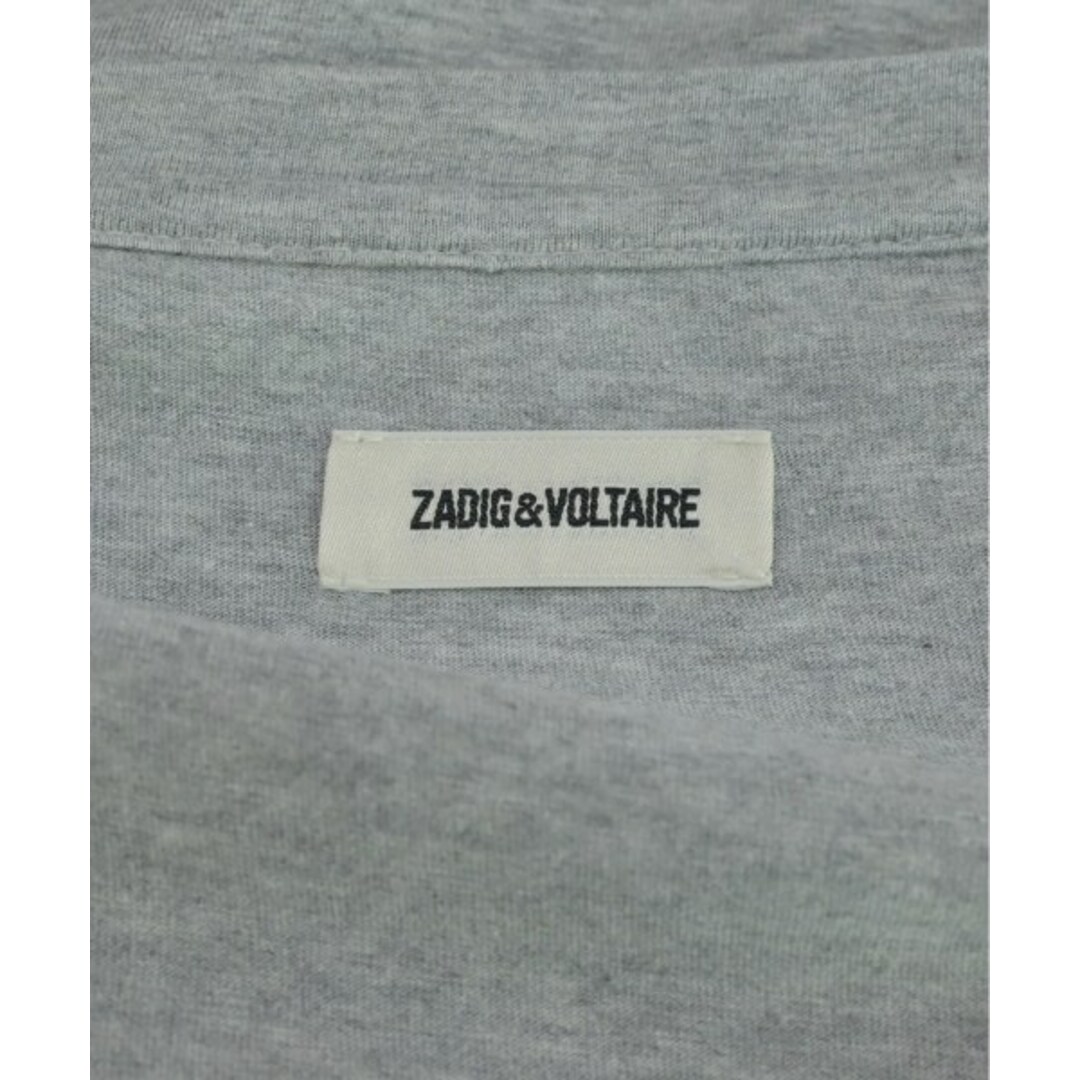 Zadig&Voltaire(ザディグエヴォルテール)のZADIG & VOLTAIRE Tシャツ・カットソー XS グレー 【古着】【中古】 レディースのトップス(カットソー(半袖/袖なし))の商品写真