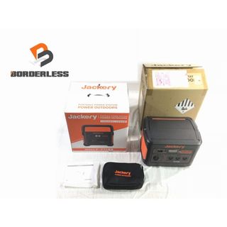 ☆極美品☆ Jackery ジャクリ ポータブル電源 PTB101 Black+orange Portable Power1000 1002Wh/1000W 75806(工具)