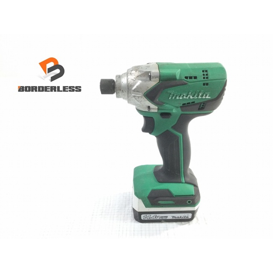 Makita - ☆中古品☆makita マキタ 14.4V 充電式インパクトドライバー