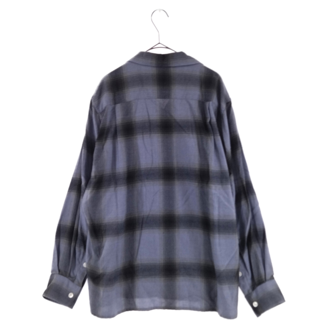 WACKO MARIA - WACKO MARIA ワコマリア 23SS OMBRE CHECK OPEN COLLAR