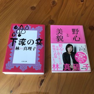 2冊セット　本　林真理子　  下流の宴　 野心と美貌　(その他)